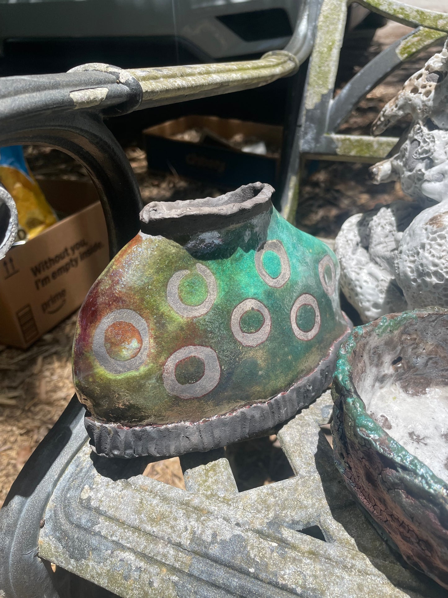 
                  
                    Clay Raku Workshop w/ Ginny | Wednesdays, October 7, 21 & TBD | 9:30am - 12:30pm
                  
                