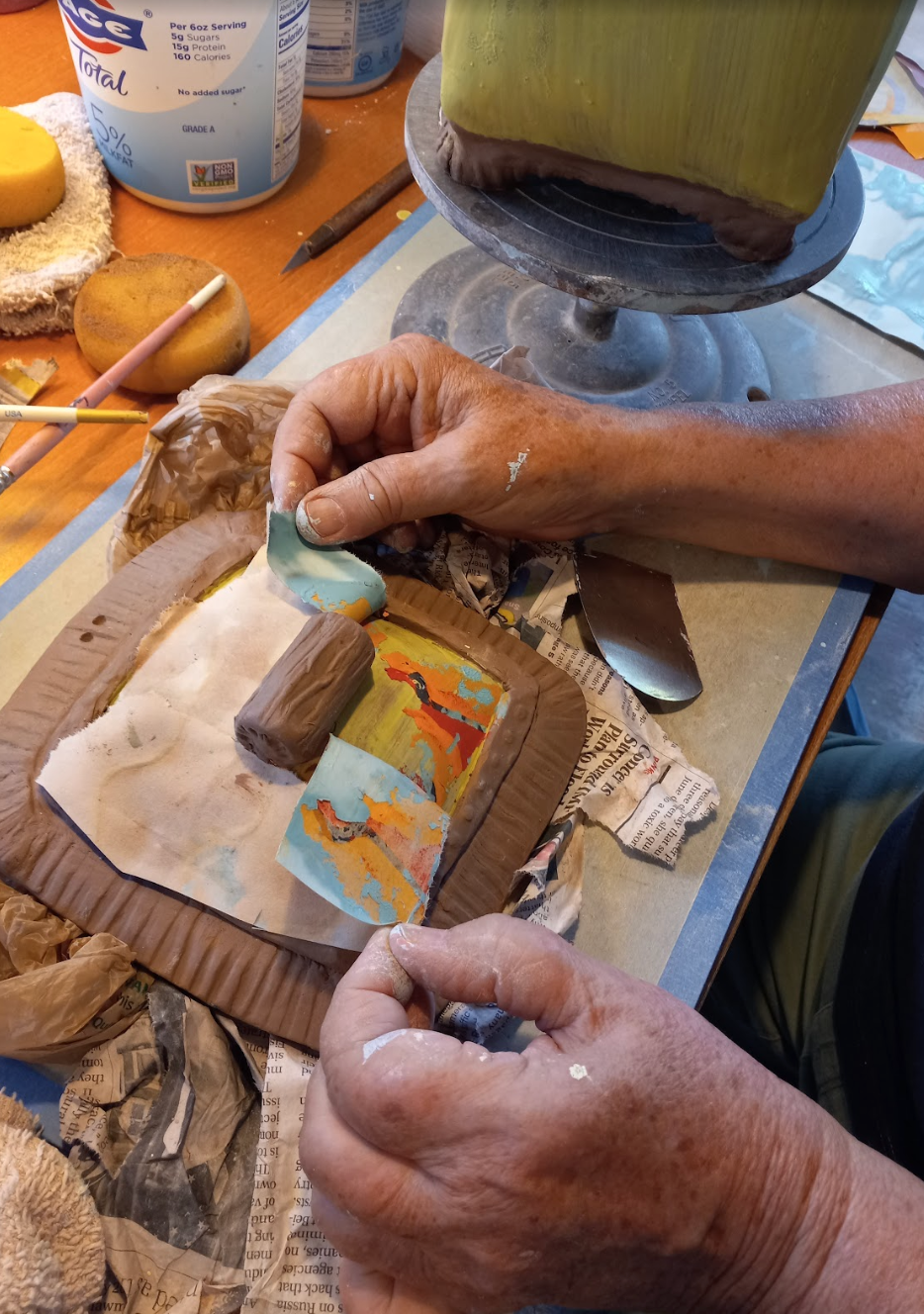 
                  
                    Surface Magic: Working with Underglaze Surfaces & Transfers w/ Ginny | Saturday & Sunday Sept 12 & 13 | 2pm-5pm
                  
                